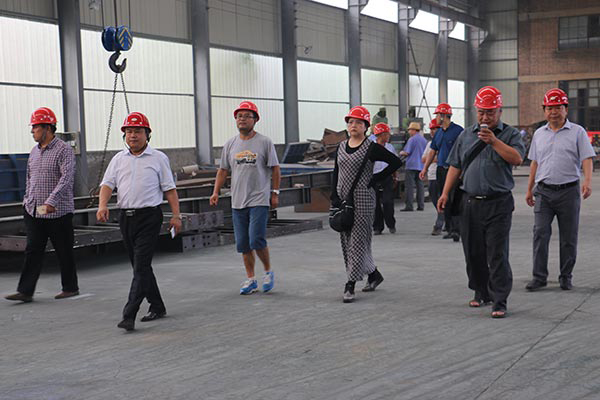 河南省建设厅领导莅临指导工作
